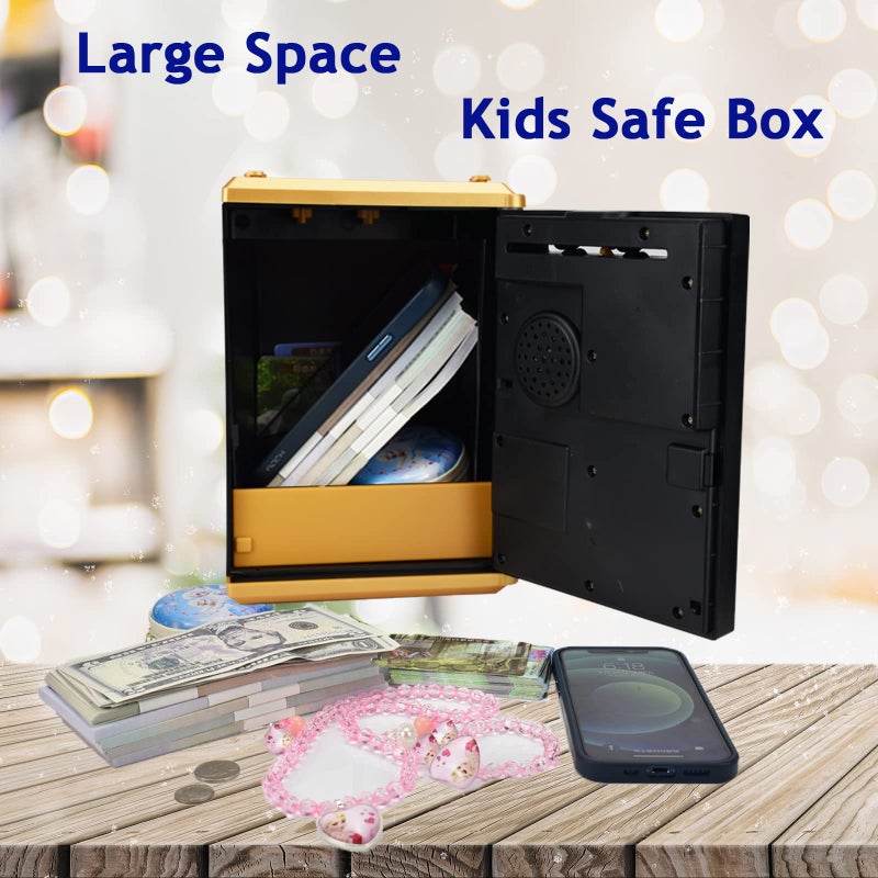 KDSbnk Kids Safe Bank with Fingerprint Password Talking Money Bank for Real Money Cool Stuff Gift for 5-14 Years Old Boys Girls - Image 3
